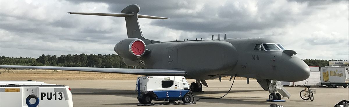 Uno de los actuales aviones G550 italianos (Aeronautica Militare)